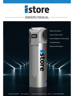 iStore Owners Manual