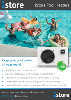 iStore Pool Heaters Flyer