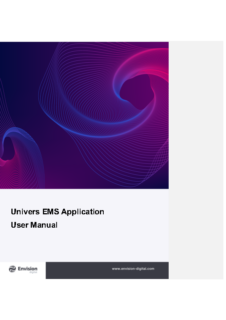 Univers EMS User Manual V2