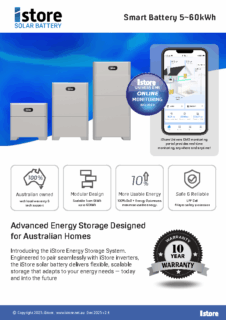 iStore Battery Product Info