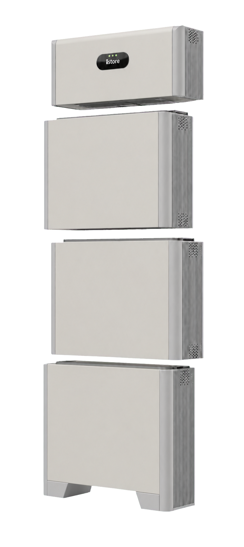 iStore modular home solar battery with an ultra-slim 150mm profile
